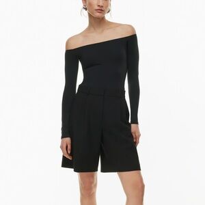 Aritzia (Babaton) Contour Off the Shoulder Bodysuit